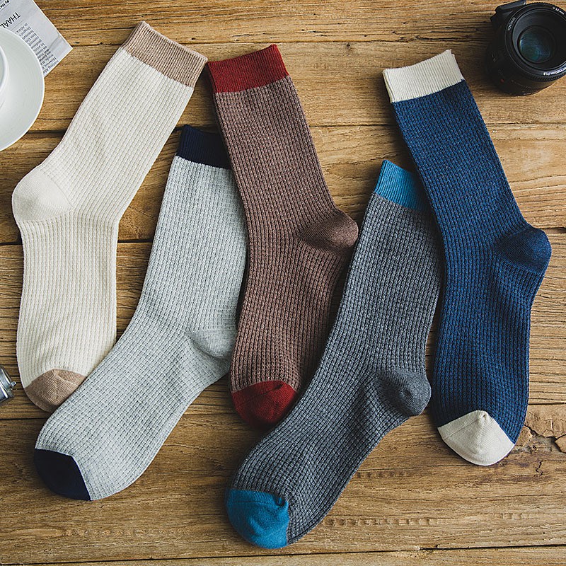 Tất Vớ Dài Cho Nam Trơn Unisex