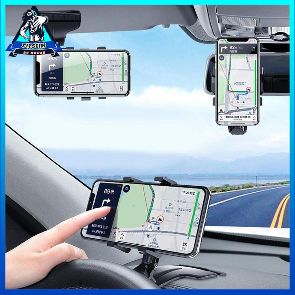 Giá đỡ điện thoại xoay 1200 độ gắn xe hơi tiện dụng