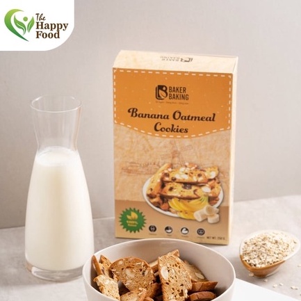 BÁNH COOKIES CHUỐI YẾN MẠCH - GIẢM CÂN