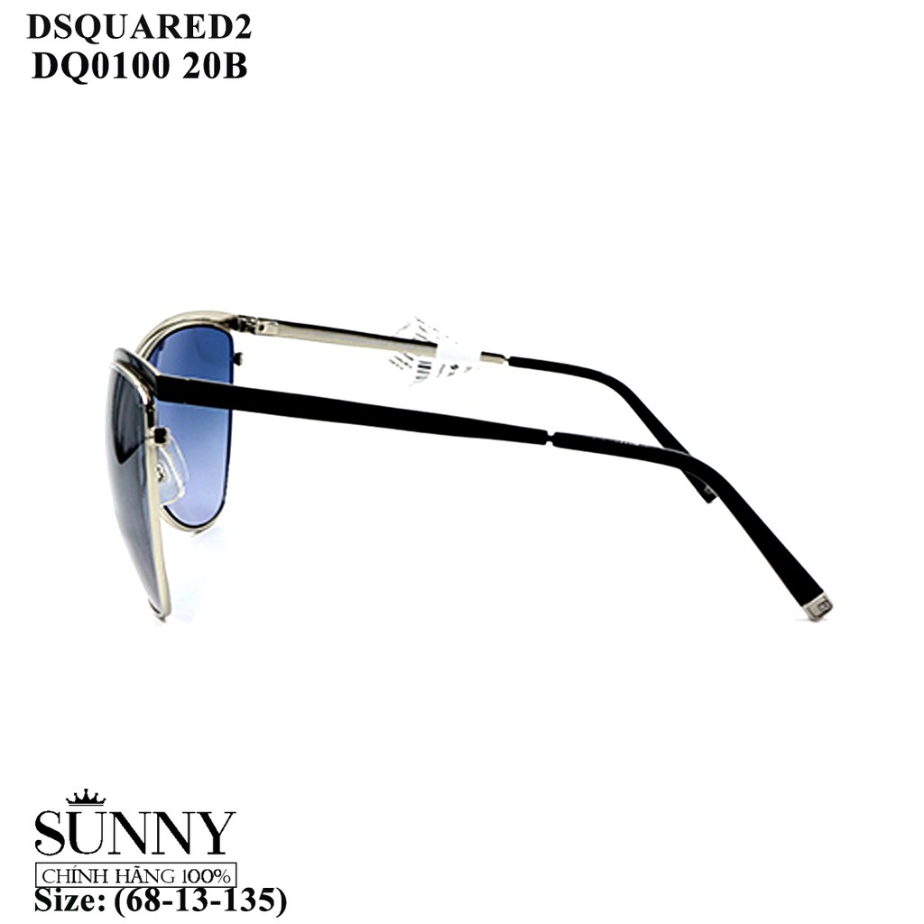 (Hàng chính hãng) Kính mát nam nữ Dsquared2 DQ0100 màu sắc thời trang