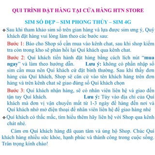 Sim 4G Vinaphone VD89 Tặng 60GB DATA, Miễn Phí Nghe Gọi (I)