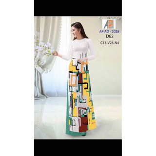 vải áo dài lập thể 