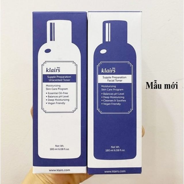 Nước Hoa Hồng Klairs / Toner Klairs Supple Preparation Toner giá bán  245.000₫ | Sendo