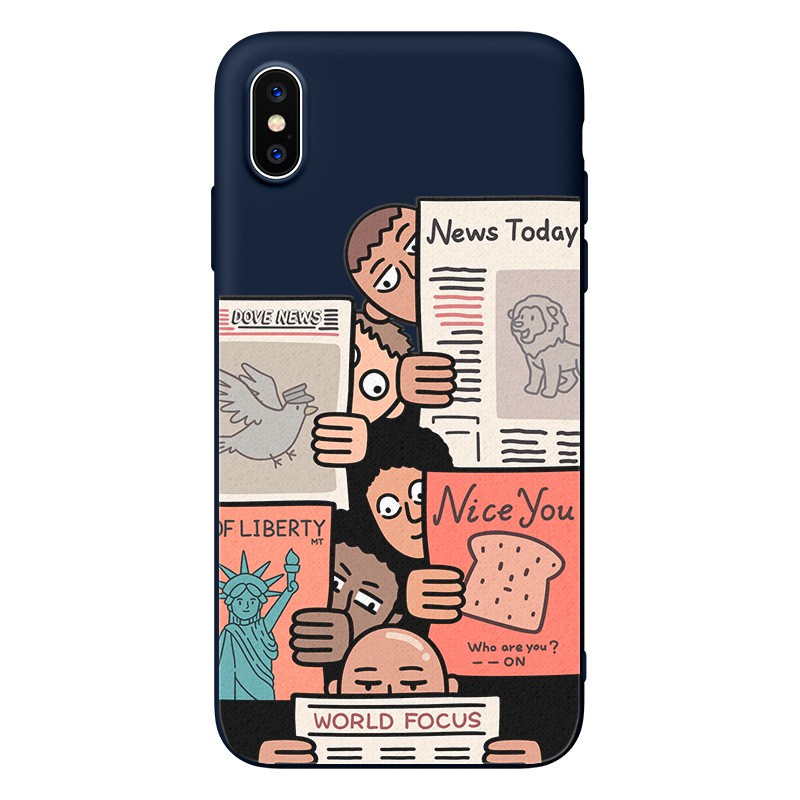 Ốp Điện Thoại Silicon Trong Suốt Cho iPhone13mini/12/12pro/11promax/x/xs/xr/xsmax6/6s/6plus/7/8/se2/7p