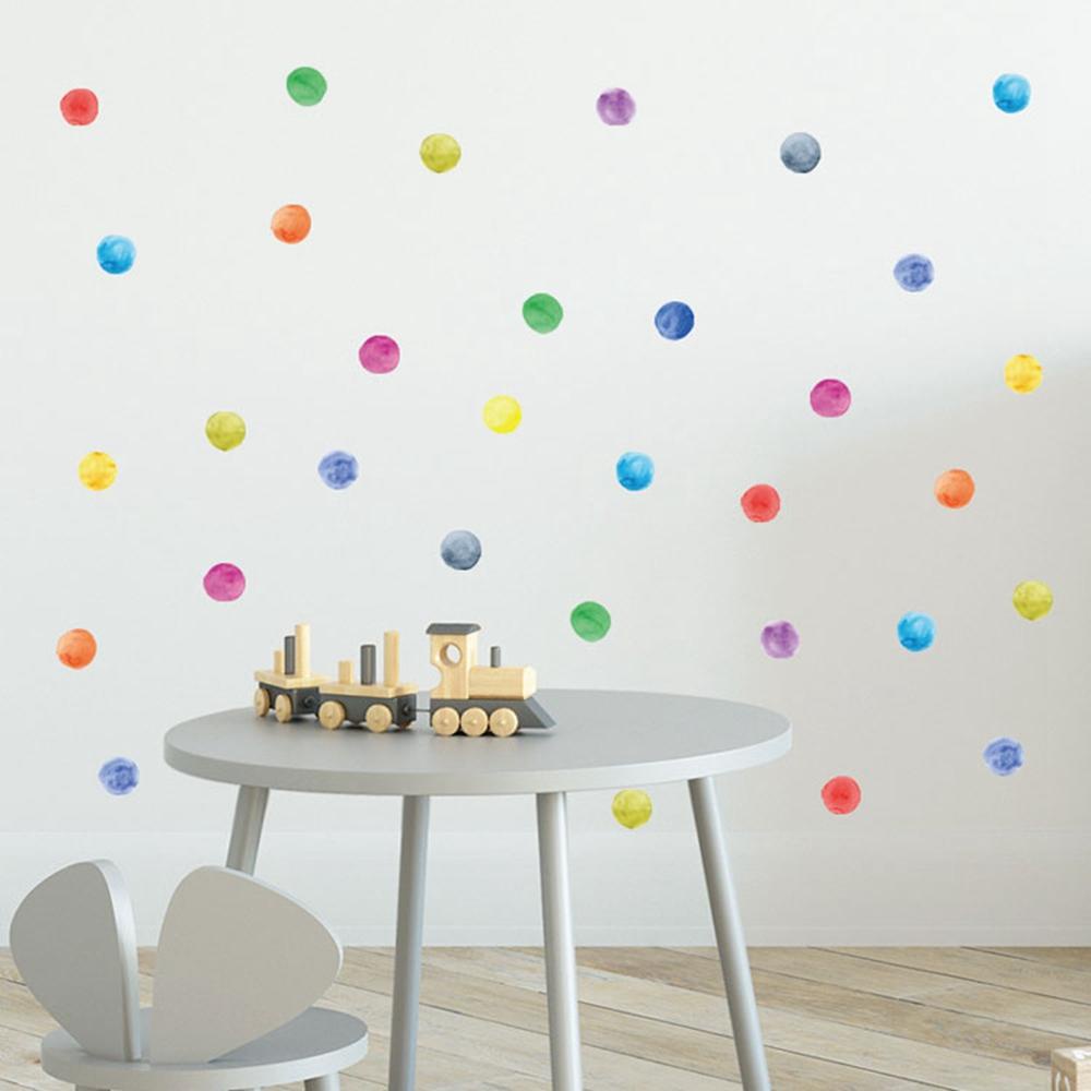 Sticker Dán Tường Bằng PVC Chống Thấm Nước Trang Trí Phòng Cho Bé