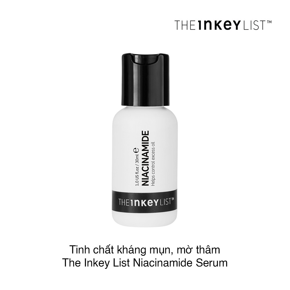 [Bill Sephora] Niacinamide Oil Control Tinh Chất Giảm Thâm Mụn Và Thu Nhỏ Lỗ Chân Lông - THE INKEY LIST  Serum 30ml