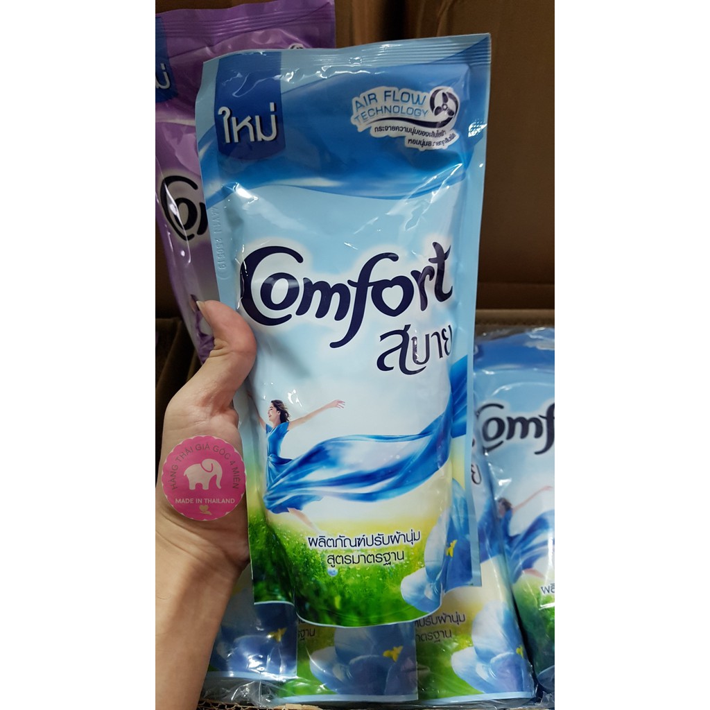 [MẪU ĐỘC QUYỀN] Nước xả vải Comfort Thái Lan mẫu mới đủ màu 580ml