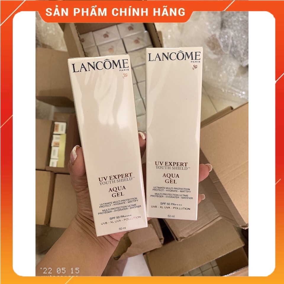 Kem chống nắng dạng gel lancôme uv expert aqua gel spf 50 50ml .