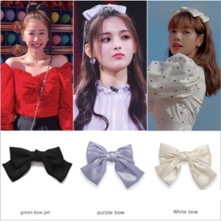 Kẹp tóc, buộc tóc NƠ bản to, scrunchies hot trend phong cách Hàn Quốc ulzzang, tiểu thư
