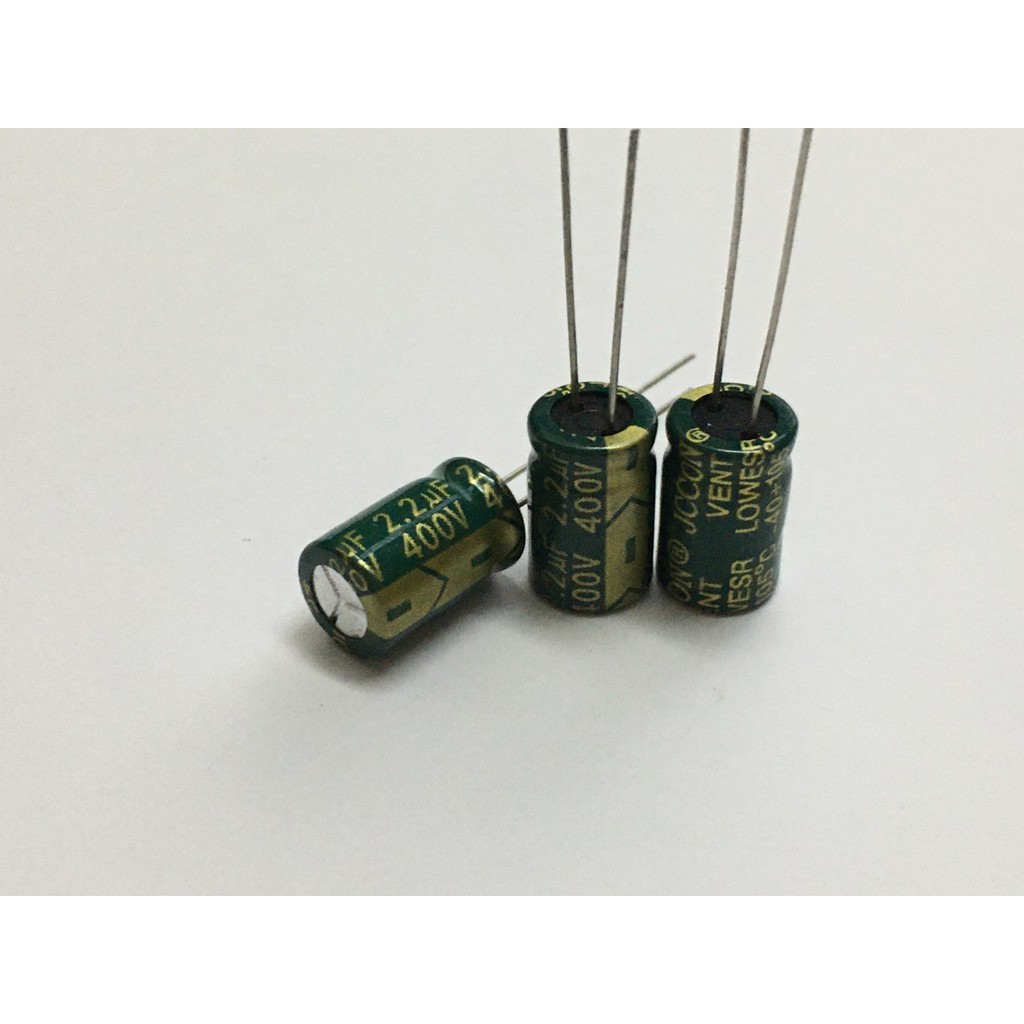 Combo 10 Tụ 400V 2.2uF 8x12mm