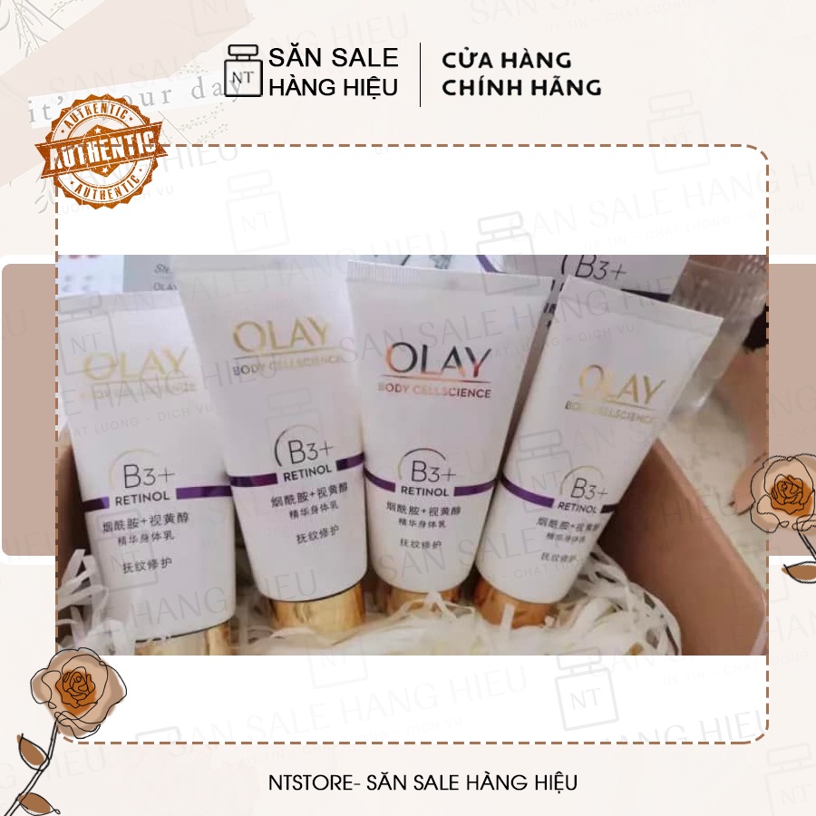 Dưỡng thể dưỡng trắng body - Body Lotion Olay B3 Retinol - B3+ vc