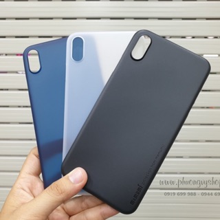 Ốp lưng nhám siêu mỏng cho IPhone Xs max hiệu Memumi chính hãng