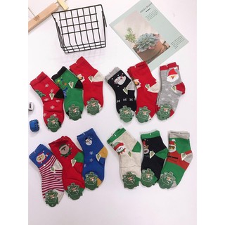 Tất noel cổ cao cho bé nhiều hoạ tiết sz 1-12 tuổi.