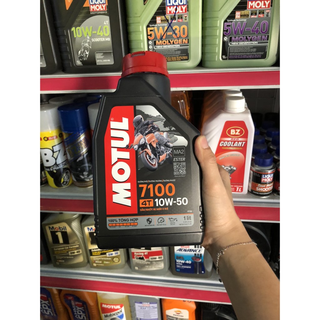 NHỚT XE SỐ, XE GA MOTUL 7100 10W50 100% TỔNG HỢP