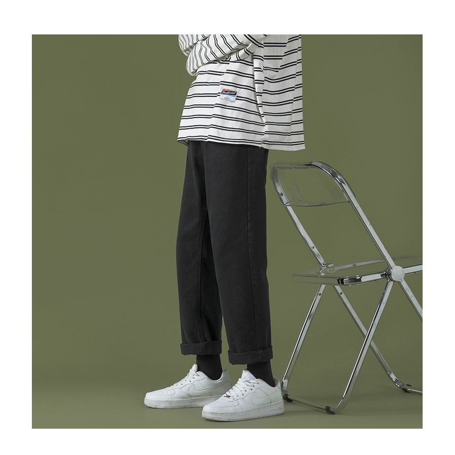 Quần Jean baggy nam  nữ jeans unisex - Thiết kế đơn giãn trẻ trung - phù hợp với giới trẻ | BigBuy360 - bigbuy360.vn