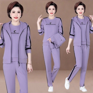 Bộ đồ thể thao 3 món thờI trang xuân thu cho nữ