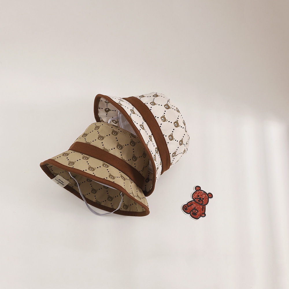 Nón Tai Bèo Chống Nắng In Hình Gấu Nhỏ Mới 2022 Cho Trẻ Em