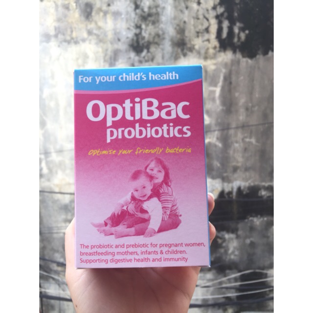 Optibac Probiotics trị táo bón cho trẻ từ 0 tháng trở lên