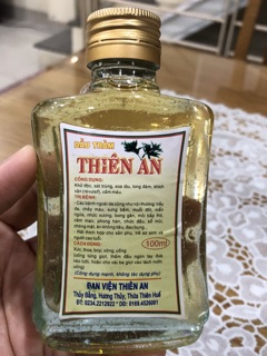 DẦU TRÀM ĐAN VIỆN THIÊN AN(HUẾ)