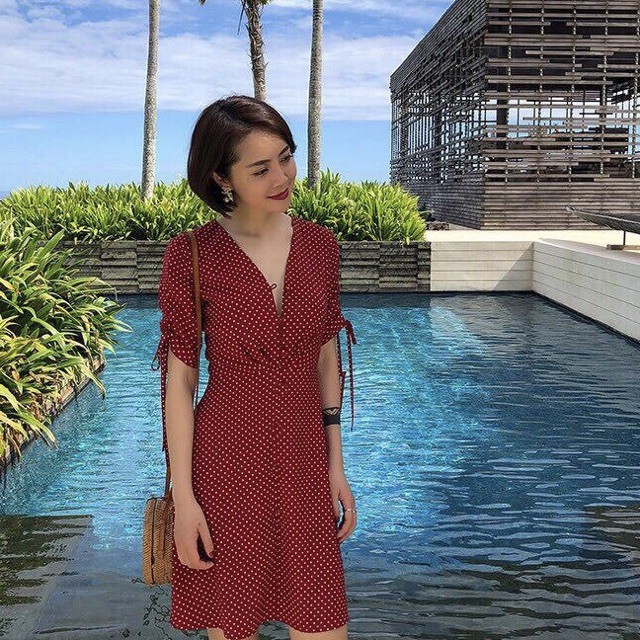 ĐẦM VÁY XÒE CHẤM BI 2019 ĐẸP | BigBuy360 - bigbuy360.vn