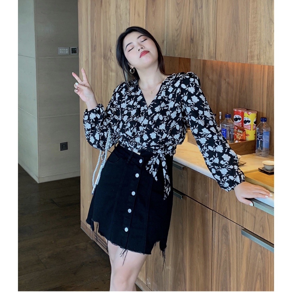 Chân váy jean BIGSIZE JVBS007 Dành cho nữ từ 40-95kg- Phù hợp đi chơi , công sở | BigBuy360 - bigbuy360.vn