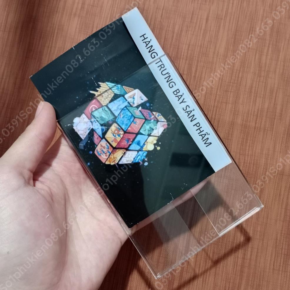Tấm mica cứng trong suốt để trưng thông tin, hình ảnh
