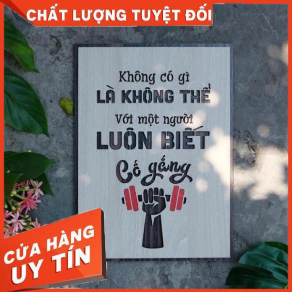 [Giá Mềm] Tranh Decor tạo động lực theo tên slogan những câu nói hay