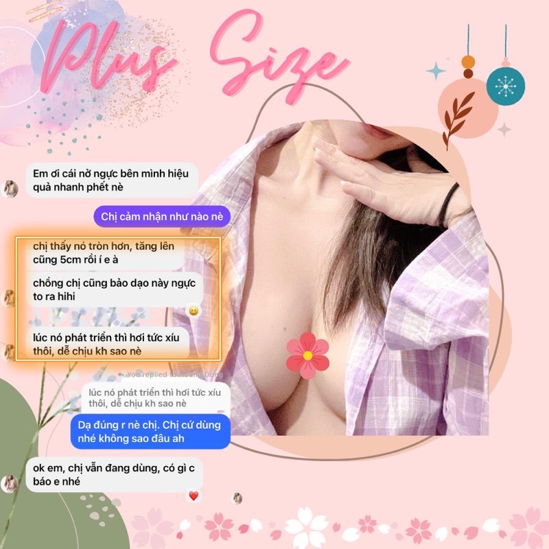 |LOẠI SIÊU VIP| Viên uống tăng size vòng 1 hiệu quả không chứa mầm đậu Big Plus Size – Thảo Phạm Beauty
