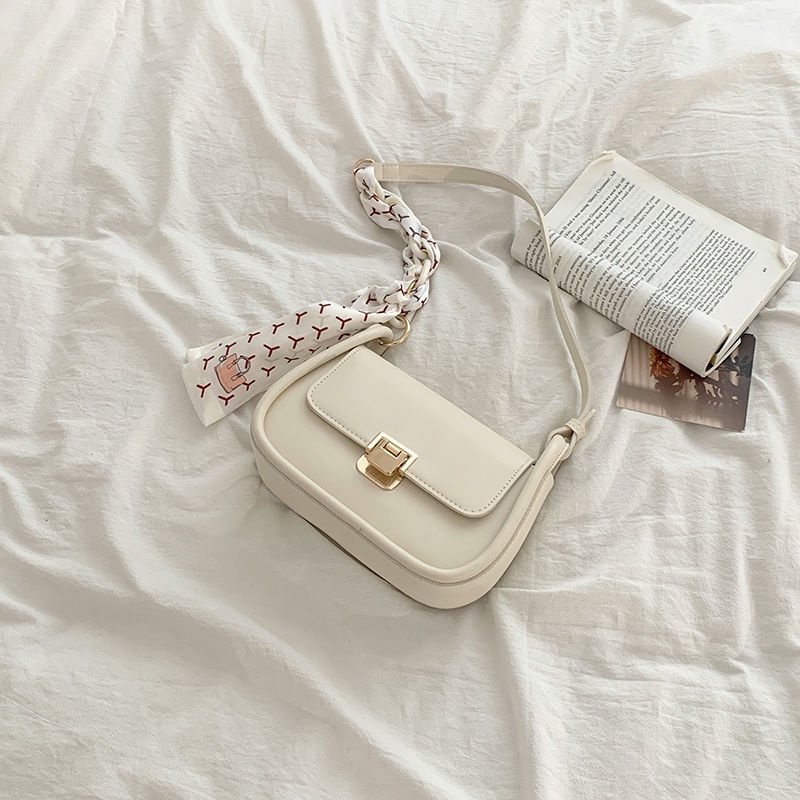 ENVIROSAX Túi đeo chéo nữ đeo chéo phối viền khoá tròn màu