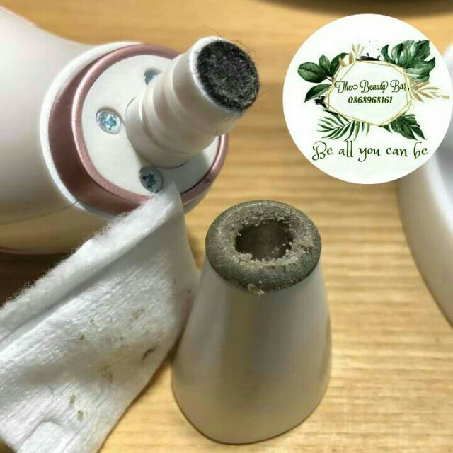 Máy siêu mài mòn kim cương cầm tay HoMedics MDA-100EU công nghệ Microdermabrasion