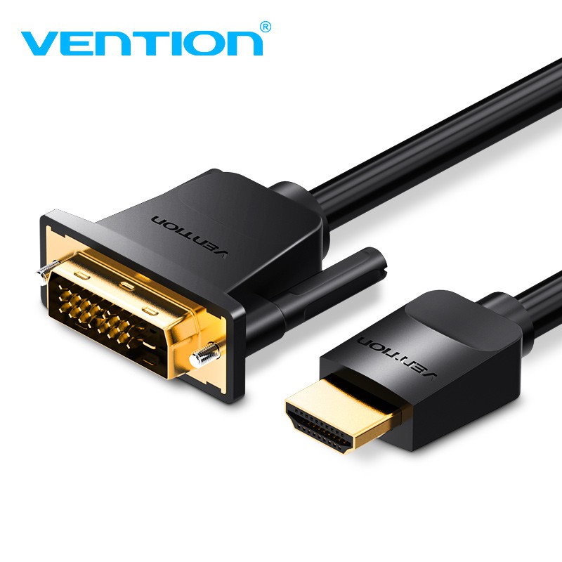 Vention HDMI To DVI Cable DVI-D 24+1 Pin Male To Male Cable Adapter For Monitor TV Projector Computer