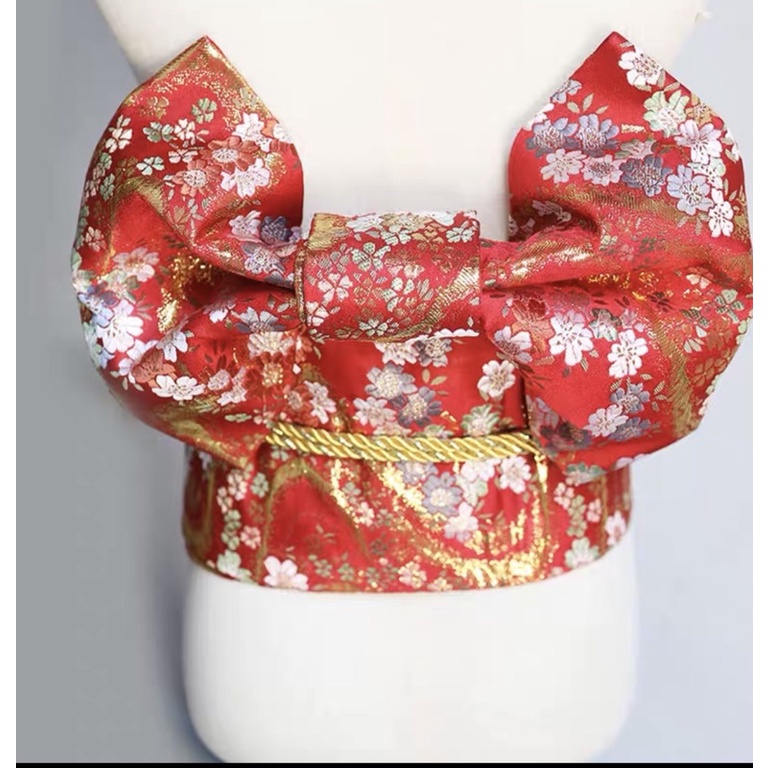 Obi  gấm cao cấp mặc cùng yukata Kimono