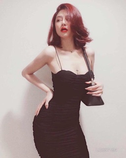 Đầm body cúp nhúng 2 dây