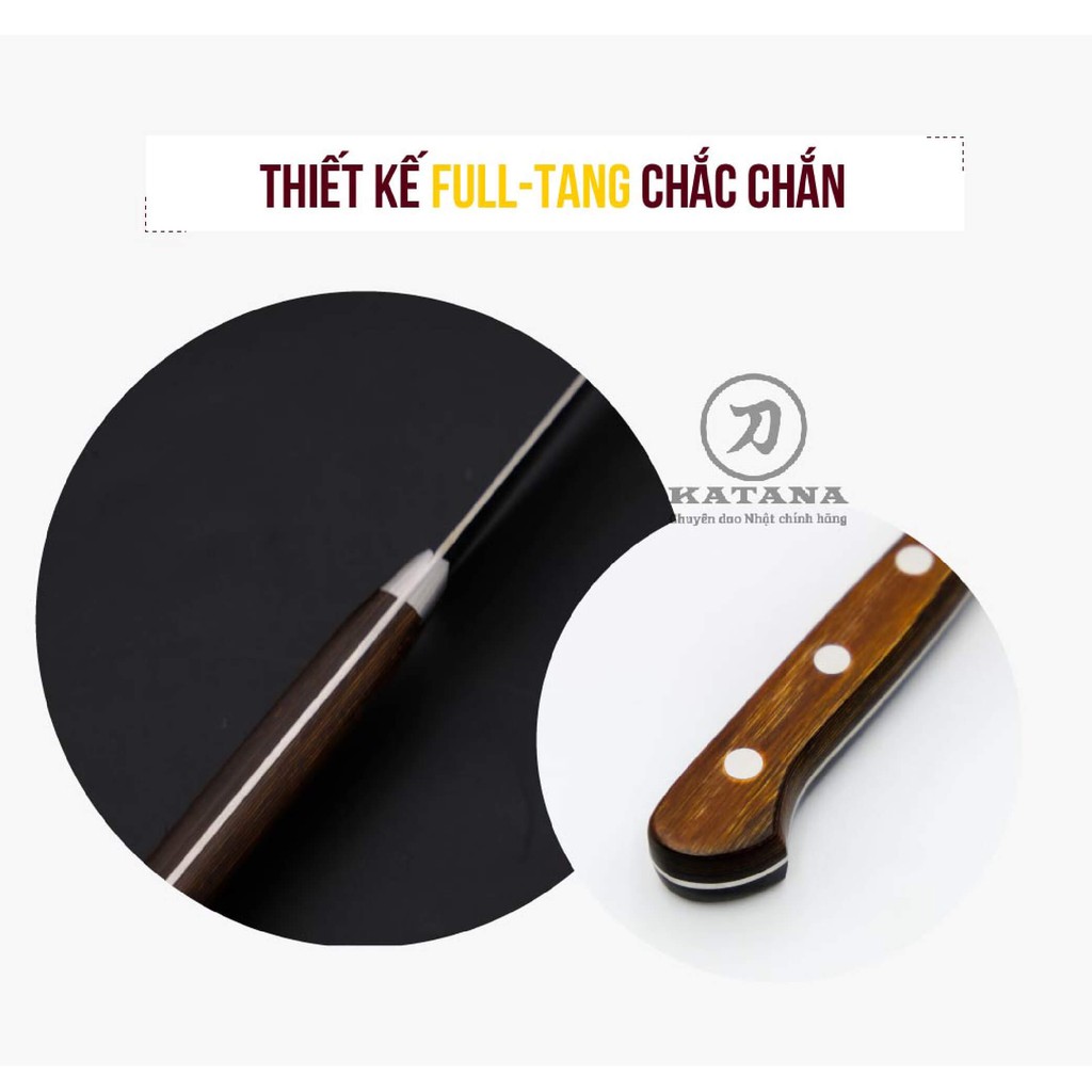 Dao bếp thái thịt cá KATANA Essential Chef KATA202 210mm