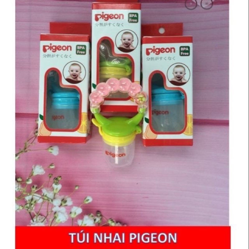 Túi nhai ăn dặm chống hóc Pigeon cho bé