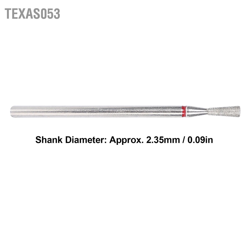 Texas053 50 cái Ngược Hình Nón Dạng Móng Tay Đánh Bóng Đầu Mài Nghệ Thuật Mũi Khoan Phụ Kiện