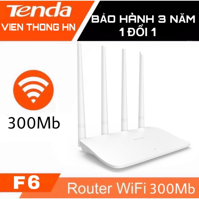 modem wifi tenda f6 - bộ phát sóng kích sóng nối sóng khuếch đại wifi xuyên tường