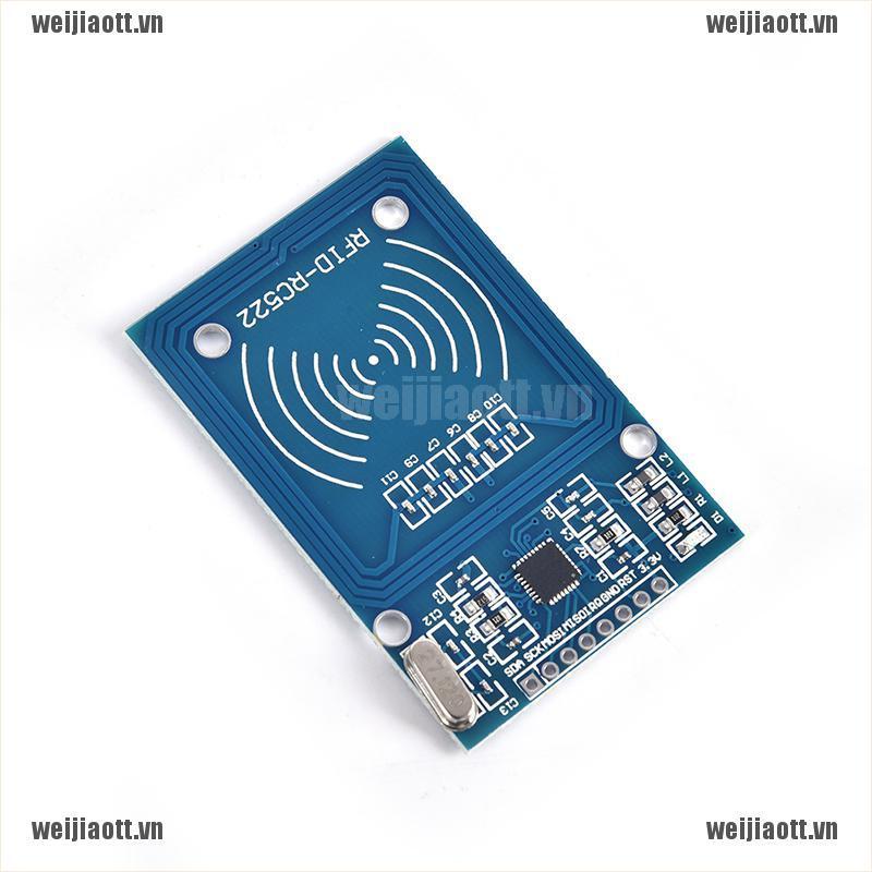 Mô Đun Cảm Biến Thẻ Từ Wejt Rfid-Rc522 Nfc Rf Ic Với 2 Tag Mfrc522 Dc 3.3v