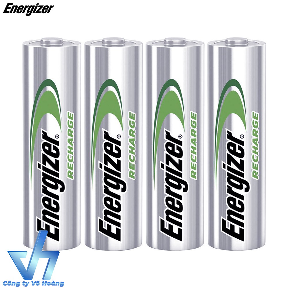 Bộ sạc Energizer Charger kèm 4 pin sạc AA 2000mAh, tự ngắt sạc