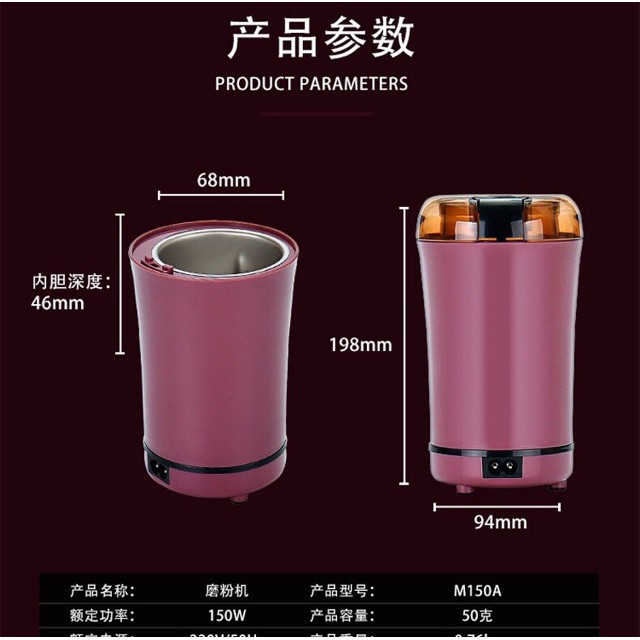 Máy Xay Bột, Máy Nghiền Bột Đa Chức Năng FNEPOWIERAS - Xay Ngũ Cốc, Gia Vị, Dược Liệu, Hạt Cà Phê | BigBuy360 - bigbuy360.vn