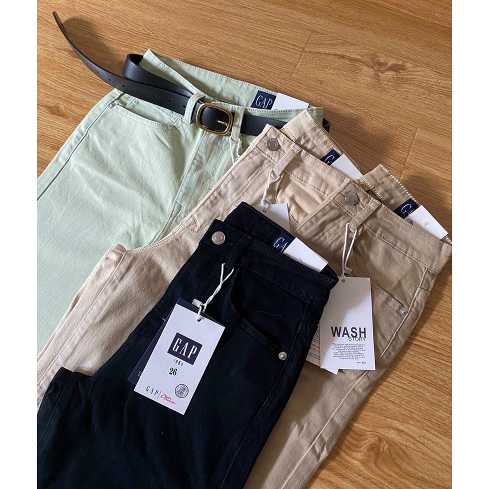 Jean suông GAP xuất khẩu, màu XANH MINT