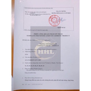 Son tơ LUA 4D Hàn Quốc