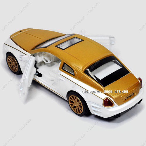 Xe Mô Hình Kim Loại Rr Wraith Tỉ Lệ 1:32 - Vàng Trắng - 9856.1
