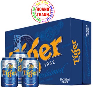 [Date 12/2020] Thùng 24 lon bia Tiger 330ml -Chỉ bán HCM