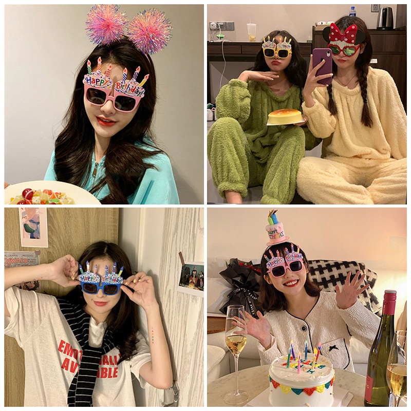 Kính Mát Hình Nón Sinh Nhật Vui Nhộn