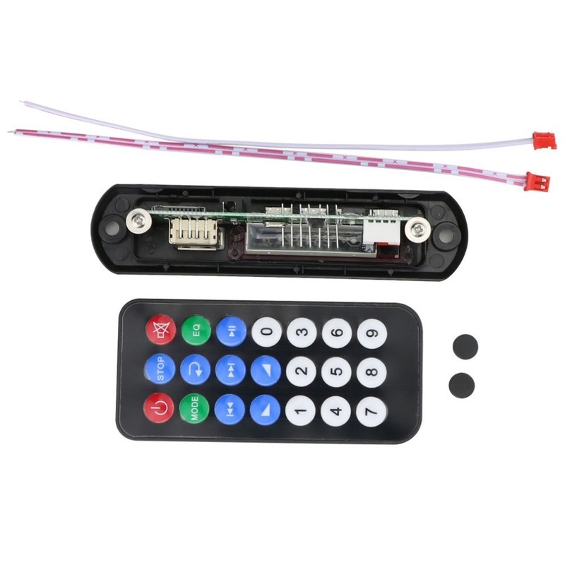 M515 Bluetooth 12V MP3 WMA Decoder Board Car Audio Module USB TF FM Radio Player