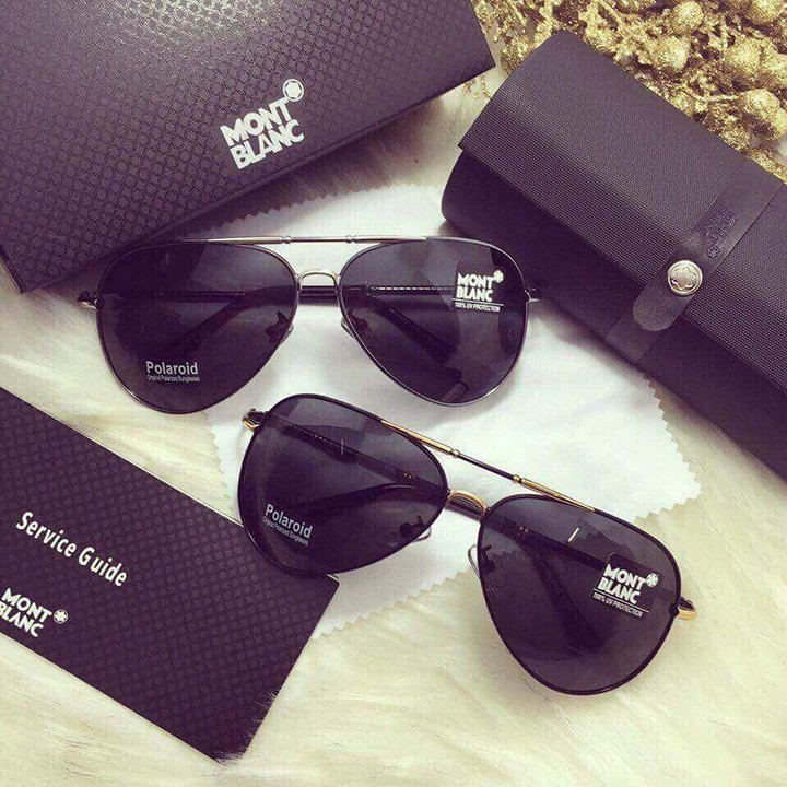 Kính mắt nam nữ thời trang tặng họp và khăn lau kính