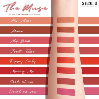 Son kem lỳ Sam  Matte Liquid Lipstick