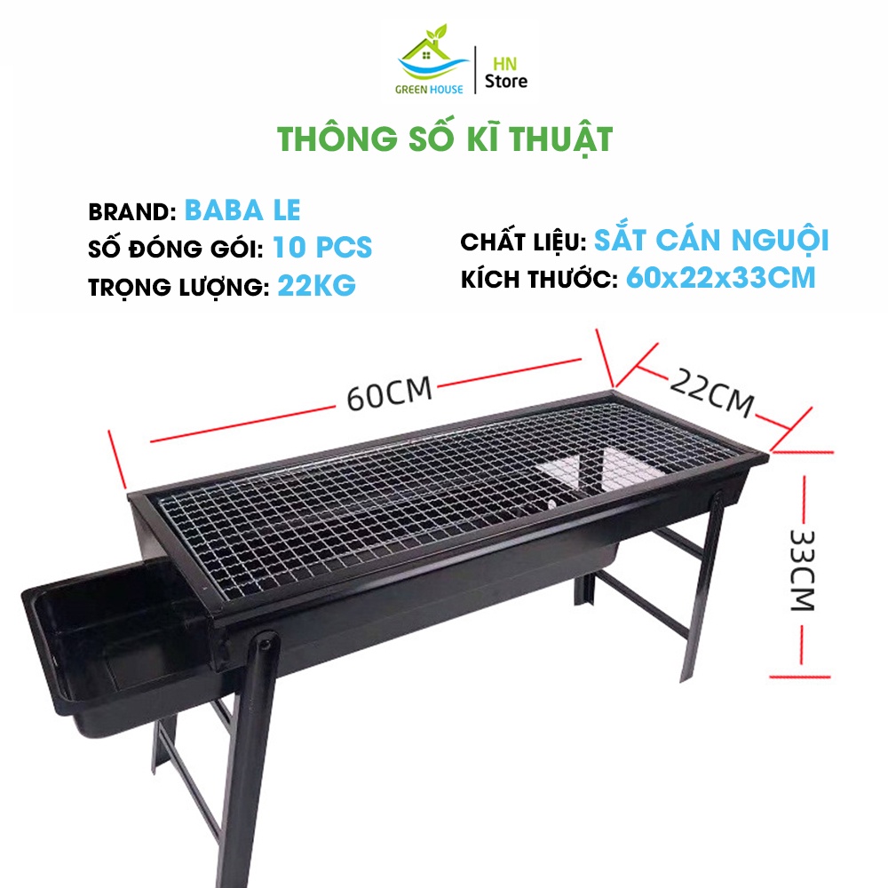 Bếp Nướng Than Hoa BBQ Không Khói GHouse