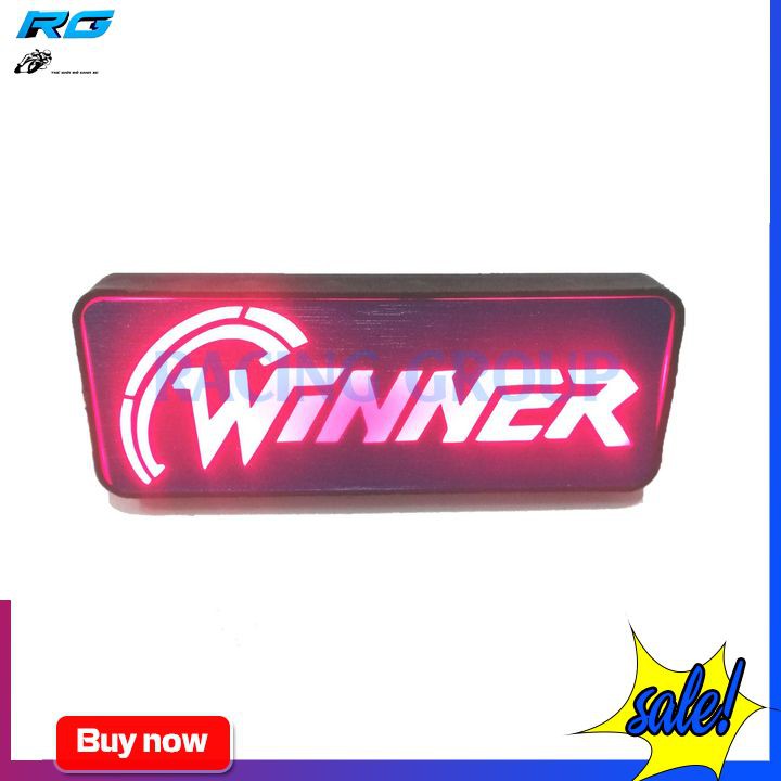 Chữ Led Stop - Winner  - Ex Gắn Đuôi Dè - Led Cực Chất